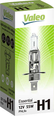 LAMPADA VALEO H-1 12V. 55W. ESSENTIAL - VALEO 430200